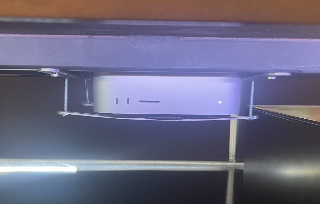Mac Studio Desk Mount (Front View)