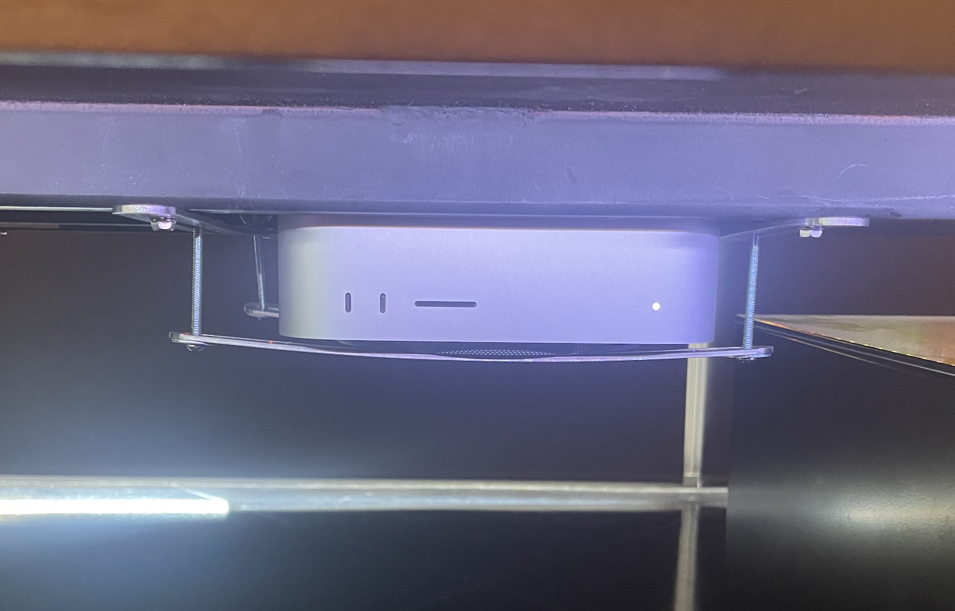 Mac Studio Desk Mount (Front View)